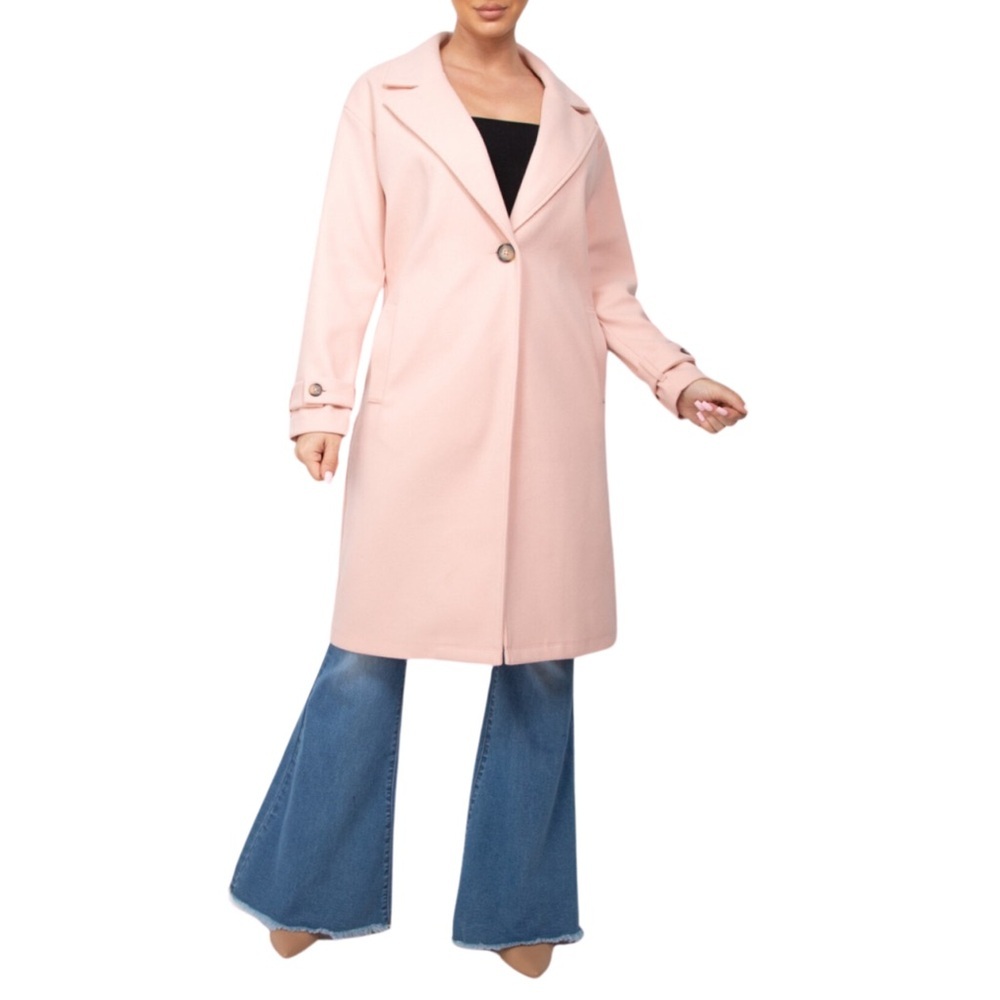 Light Pink Coat - NWT Small - Picture 3 of 6